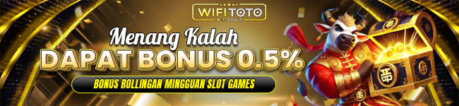 WIFITOTO ROLLINGAN MINGGUAN